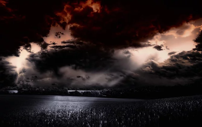 dark